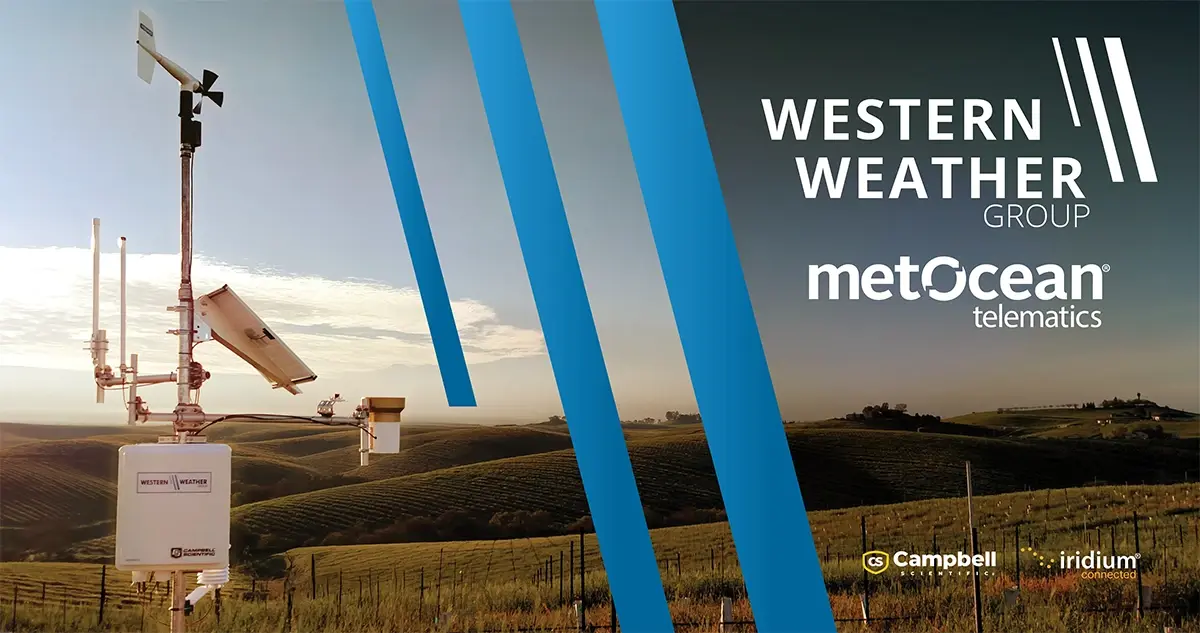 Western Weather Group and MetOcean Telematics® Partner to Deliver Integrated Remote Weather Monitoring Solutions
